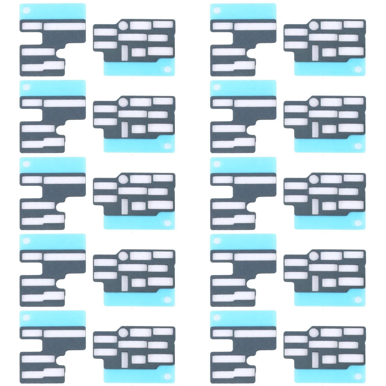 10-pack Mainboard Fpc Connector Foam Pads for Iphone 13 Mini Replacement