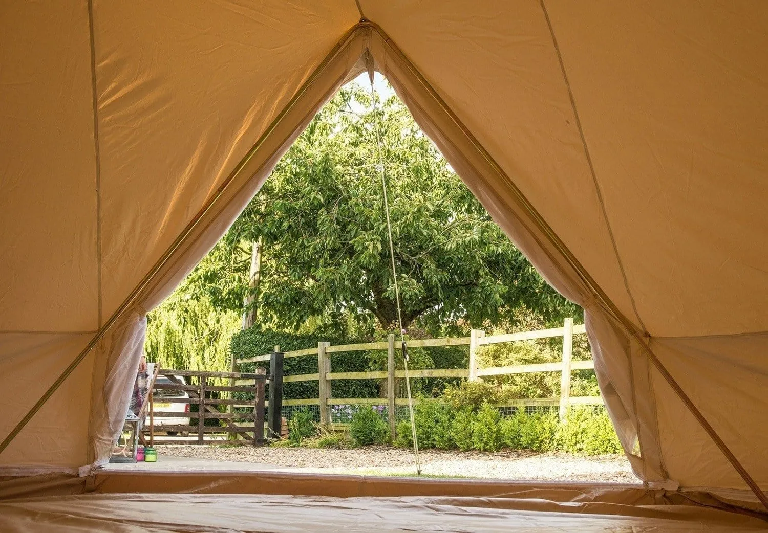 5m Bell Tent 'Pro' 360gsm 100% Proban© Flame Resistant Canvas | StoveMate