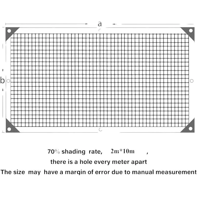 70% Black Shade Cloth 2 X 10M