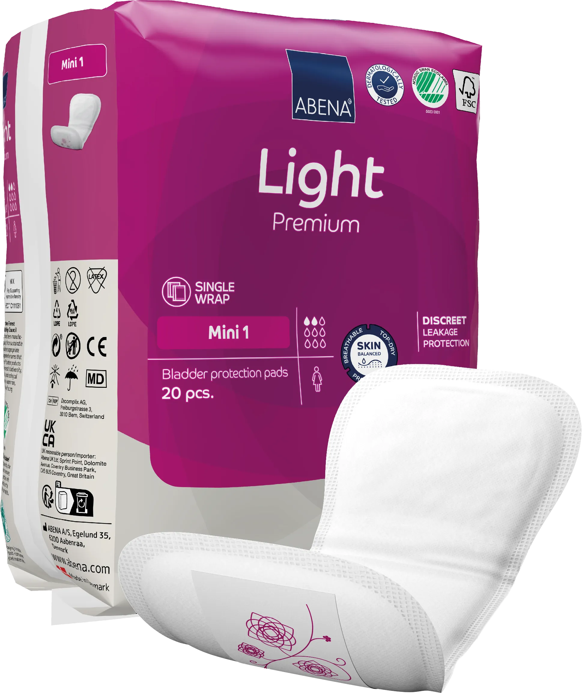 Abena Light Premium Bladder Control Pad