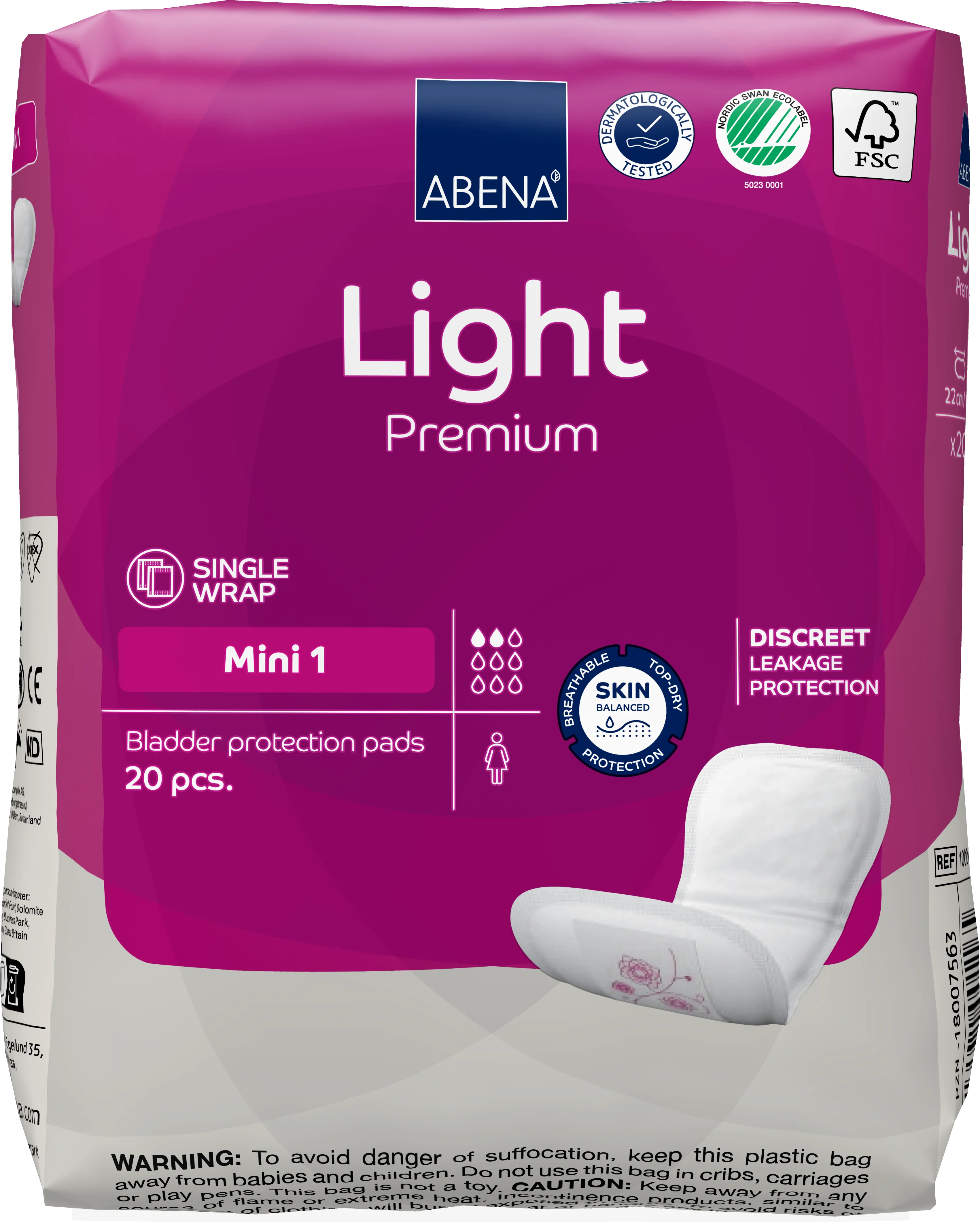 Abena Light Premium Bladder Control Pad