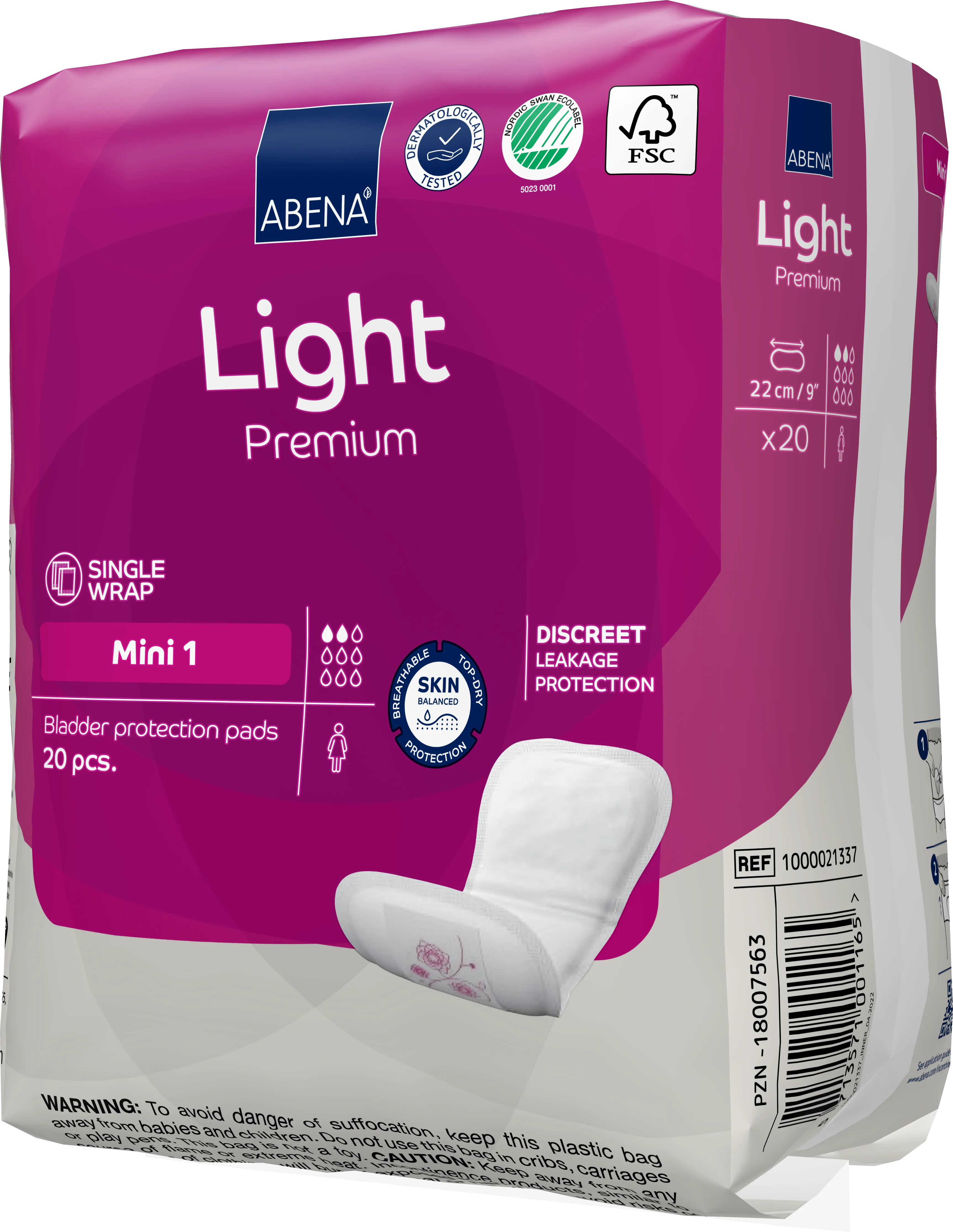 Abena Light Premium Bladder Control Pad