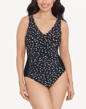 Cosmic Dots Jean One Piece Swimsuit