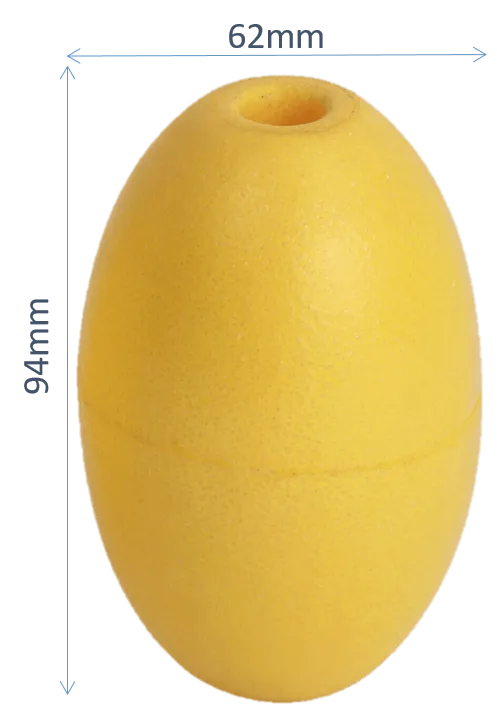 Crocpad Two Kayak Anchor Float Buoys EVA Foam