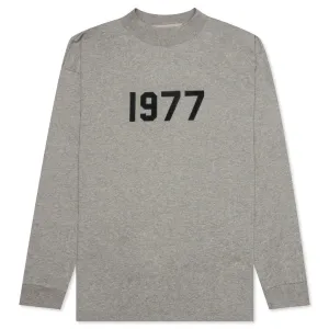 Essentials L/S Tee - Dark Oatmeal