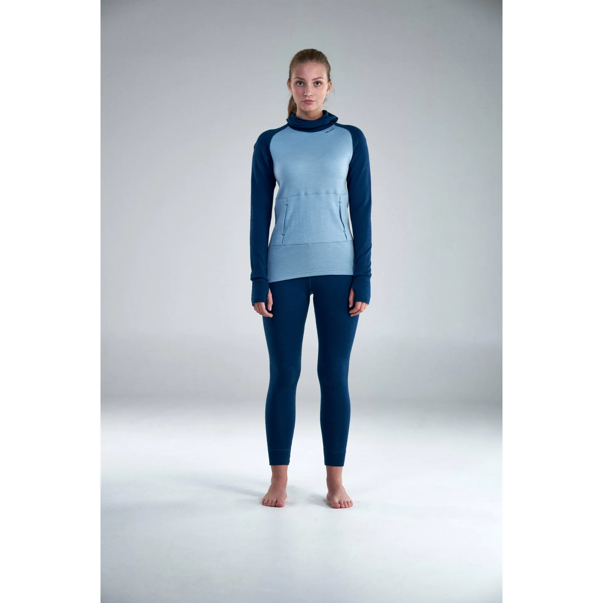 EXPEDITION ARCTIC 235 HOODIE WOMAN FLOOD/CAMEO