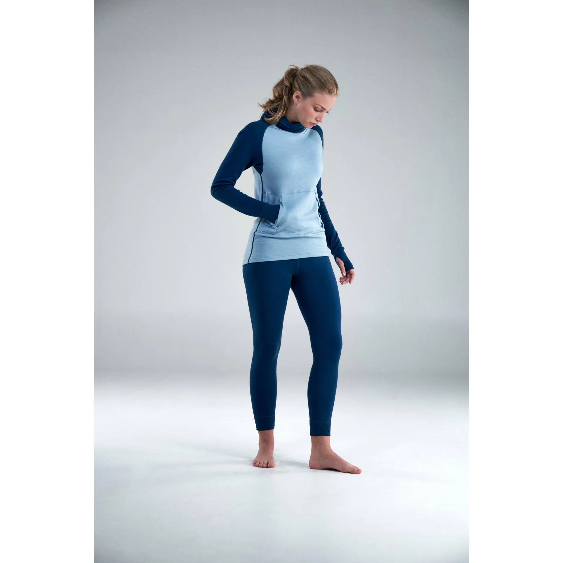 EXPEDITION ARCTIC 235 HOODIE WOMAN FLOOD/CAMEO