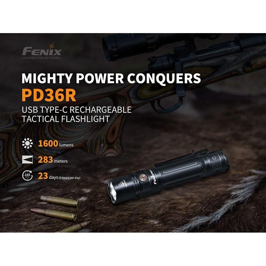 Fenix PD36R V2.0 USB-C Rechargeable Fashlight