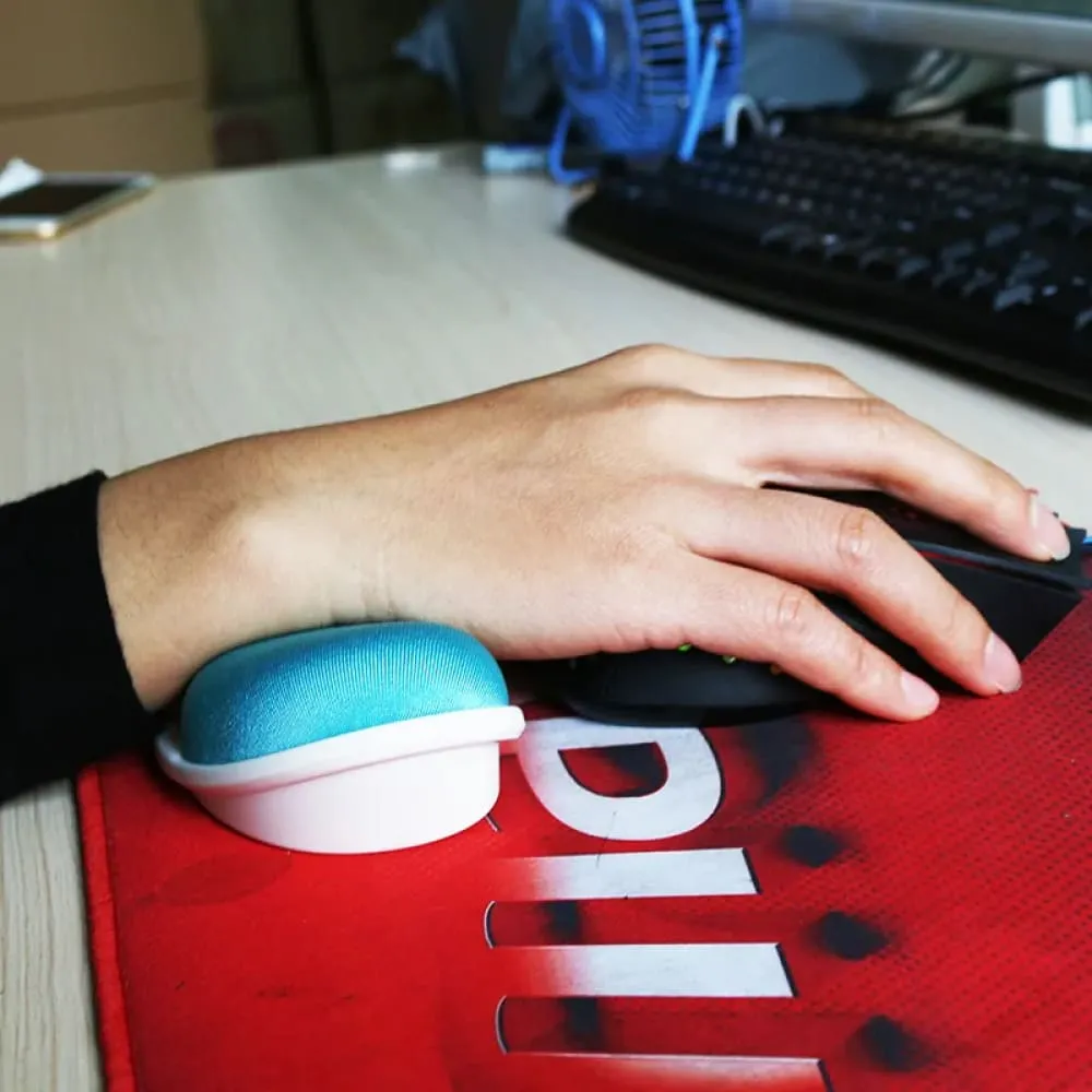 For Computer Laptop Desktop Anti-skid Memory Foam Support Wrist Rest Mat Ergonomic Mouse Pad