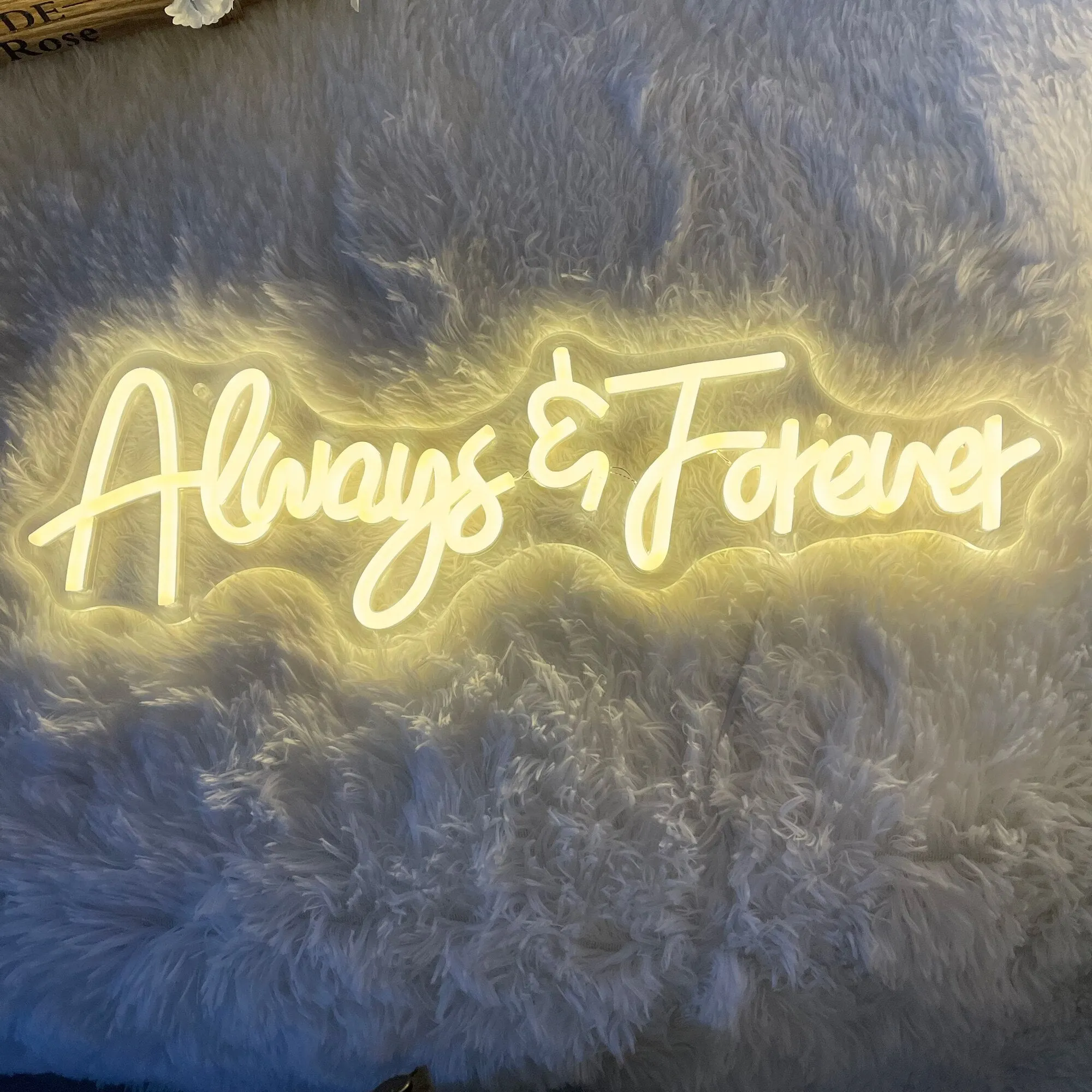 Insegna led neon Always Forever Neon Sign