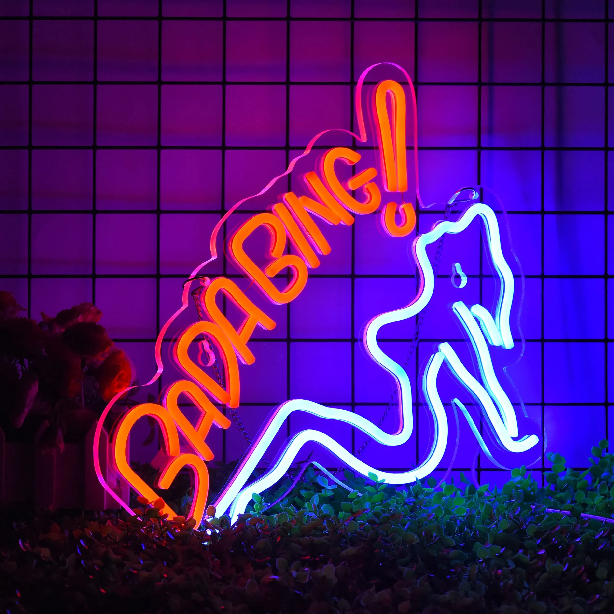 Insegna led neon Bada Bing Girls Neon Sign