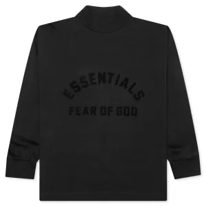 Kid's L/S Tee - Jet Black