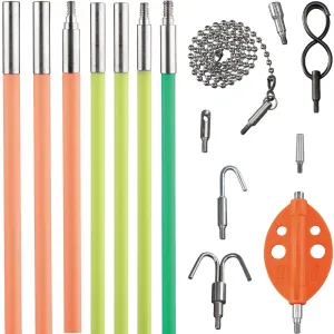 Klein 50354 Multi-Flex Glow Rod Set, 35-Foot