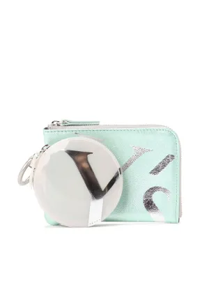 LEATHER/PVC Y'S DOUBLE POUCH