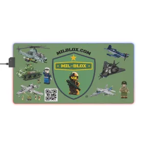 Mil-Blox - LED Gaming Mouse Pad