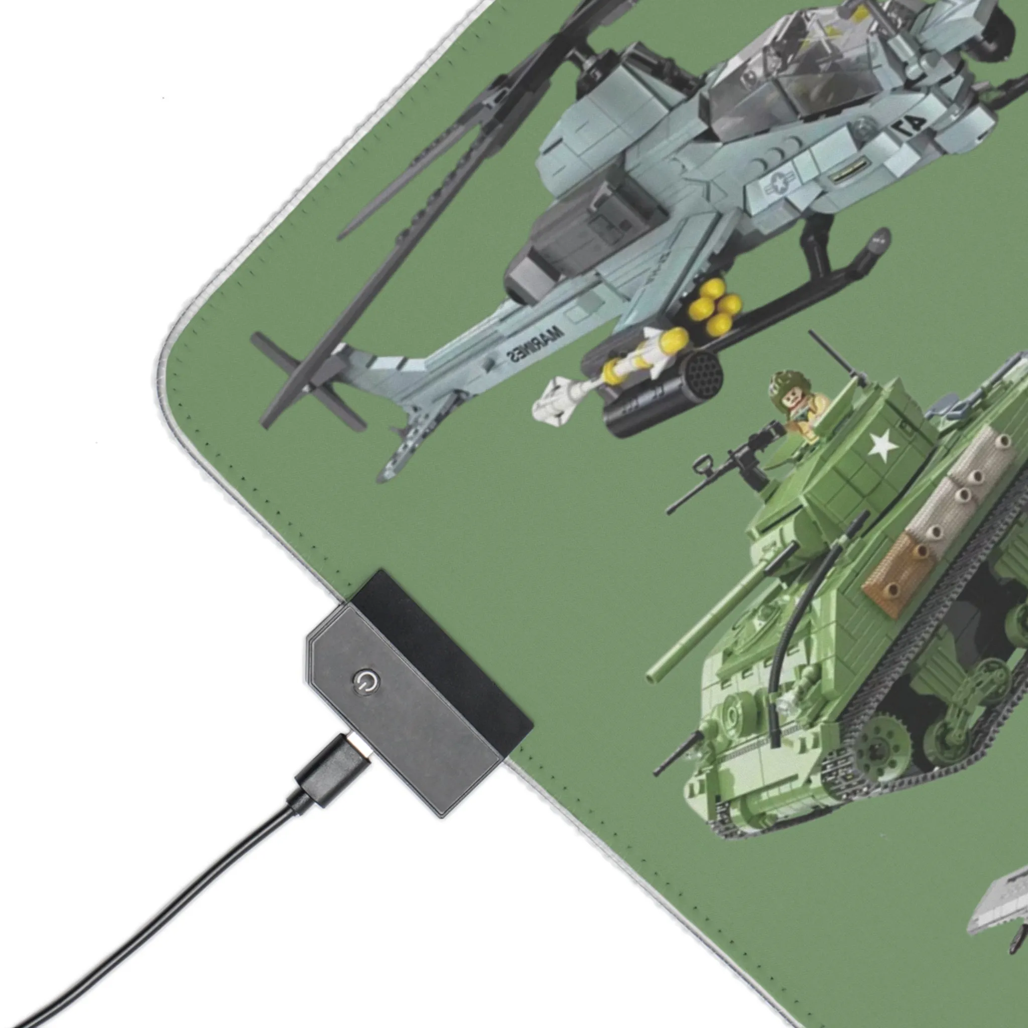 Mil-Blox - LED Gaming Mouse Pad