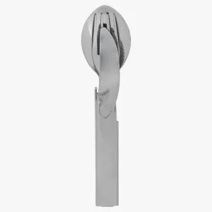 Military-Style Knife, Spoon, Fork Set