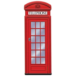 Phone Box Party Stand-Up Decoration