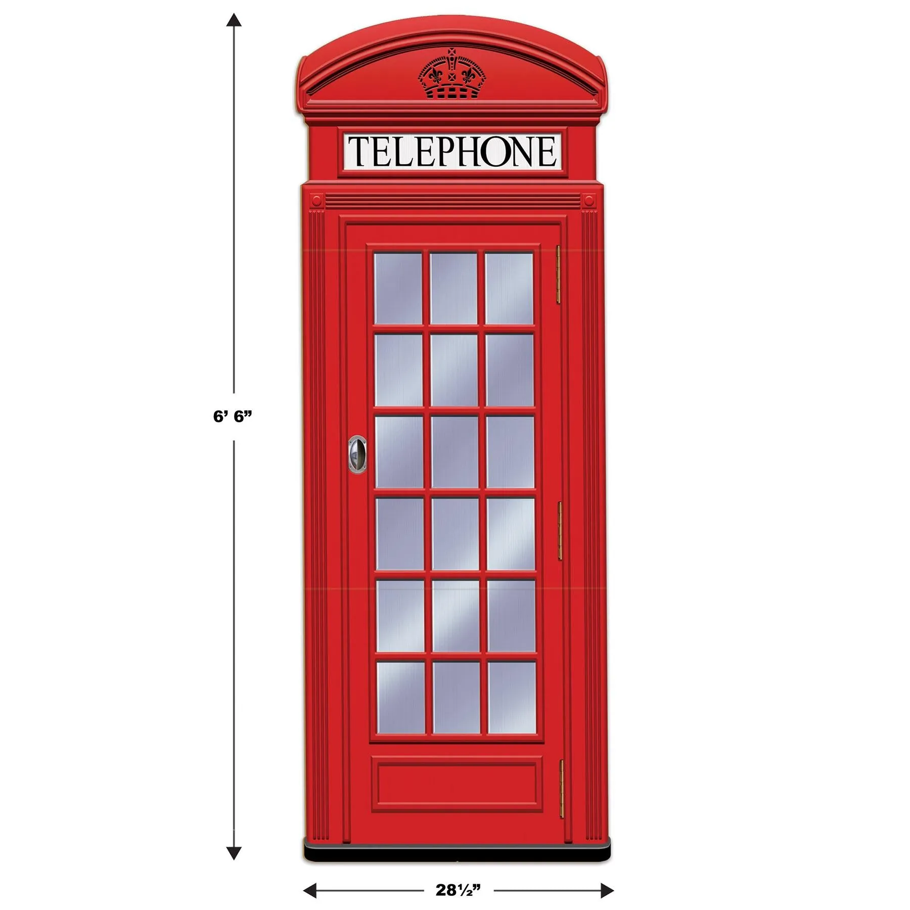 Phone Box Party Stand-Up Decoration