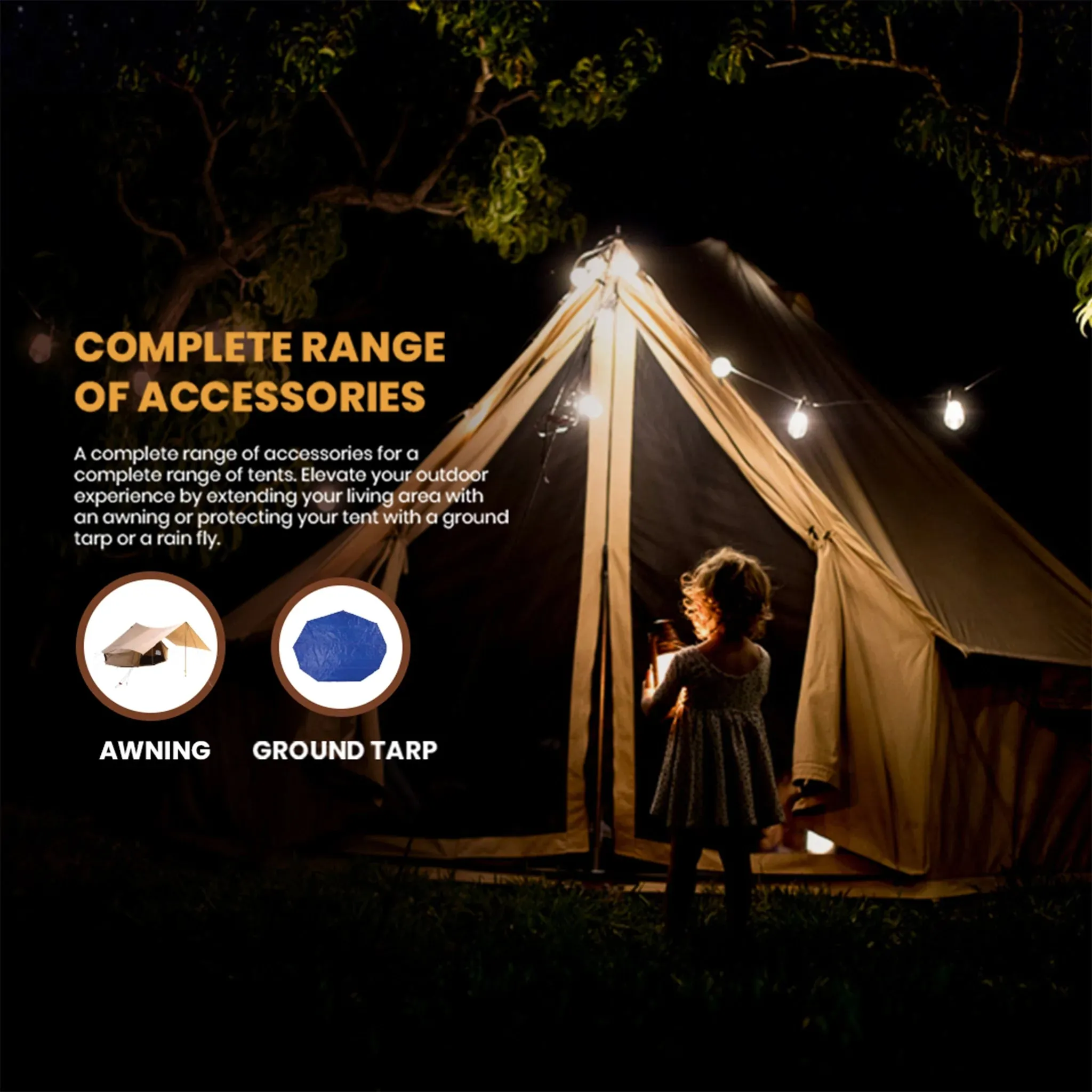 Regatta 10' Canvas Bell Tents