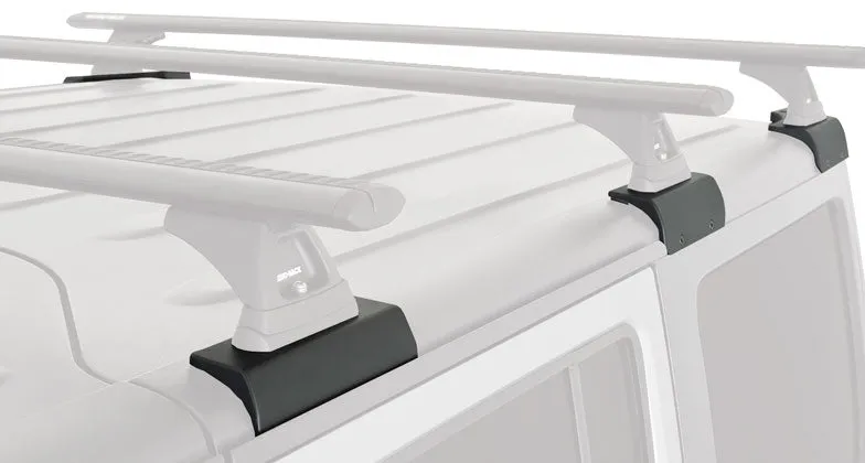 Rhino-Rack Heavy Duty RLT600 3 Bar Backbone Roof Rack Jeep Wrangler JK 07-18