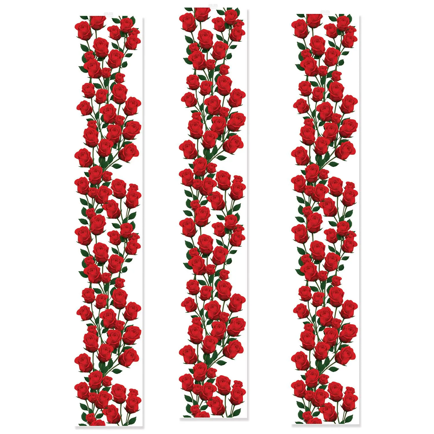 Roses Party Panels (3 per Package)