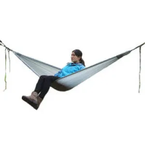 Single Hammock for Travelling Hiking Treking with Attached