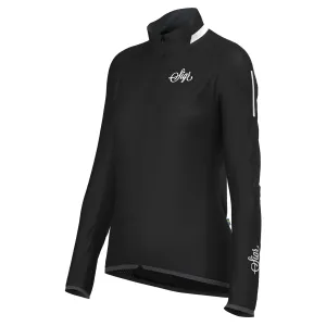 Treriksrset Black Women's Cycling Wind/Pack Jacket