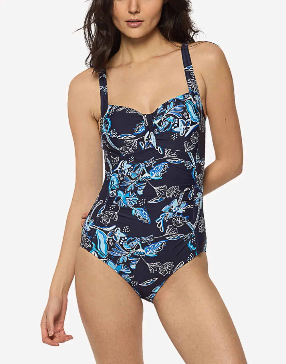 Tribe Floral D/DD One Piece Swimsuit